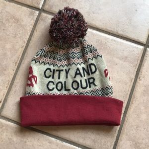 City and Colour winter hat